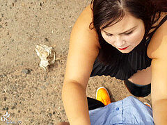 Roadside tear up teenage in footwear