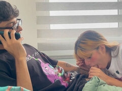 18, Amatorka, Blondynka, Obciąganie, Para, Latynoska, Nastolatki