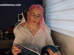 College girl gets a private lesson from her hot teacher on how to pleasure herself