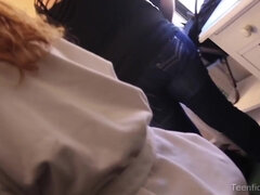 Blondine, Blasen, Klassisch, Hd, Nippel, Orgasmus, Pov, Titten