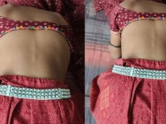 18, 커플, 핸드잡, 집에서 만든, 주부, 인도인, 타는