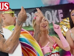 Fafanje, Prišlo v usta, Gangbang, Orgazem, Zunaj, Zabava