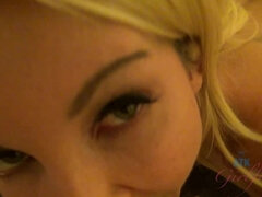 Amatéri, Blondína, Kuřba, Creampie, Pička, Vyholené, Kozičky, Upskirt