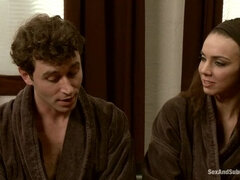 Anal, Tetas grandes, Mamada, Amarrada, Dominación, Dolor, Castigada, Nalgadas