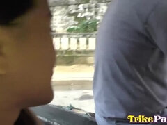 Asian Tuk-Tuk Ridr does the Dickride too!