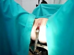 Bdsm, Bondage, Doktor, Exam, Gynekologi, Orgasm, Vibrator, Voyeur