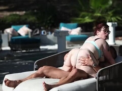 Zadok k puse, Bbw, Veľké kozy, Kuřba, Prsnatá, Hardcore, Hd, Nahé