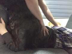 아마추어, 오랄섹스, 대학교, 라티나, 청소년