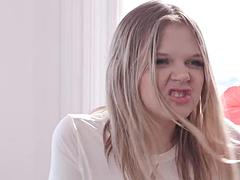 Veľké péro, Blondína, Kuřba, Striekanie semena, Hd