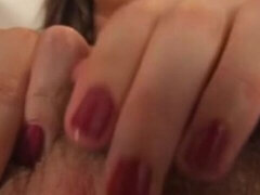 Culo, Culo grande, Morena, Peludo, Masturbación, Medias largas