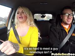 Blonde bigass learner gets pussyfucked