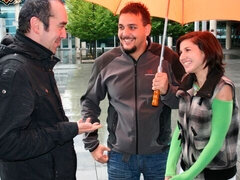 Brunette brune, Cocu, En levrette, Fétiche, Russe, Rasée, Adolescente, Nénés