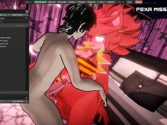 Club, Futanari, Juegos, Desnudo