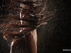 Brunette brune, Couple, Tir de sperme, Hd, Embrassement, Chatte, Réalité, Nénés