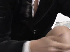 Sniffing Leather Boots and Pantyhose Feet with Step-aunt, POV, Lady Victoria Valente