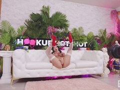 Velký zadek, Velké kozy, Brunetka, Hd, Pička