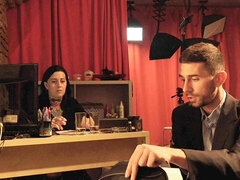 Duży tyłek, Duży kutas, Duże cycki, Obciąganie, Brunetka, Styl na pieska, Mamuśka