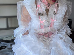 Sissy Bride Riding Her Doll