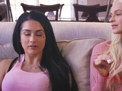 Sovrum, Stor stjärt, Stora tuttar, Lesbisk, Mogen, Milf, Porrstjärnor, Tonåring