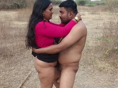 Amateur, Petit ami, Couple, Mignonne, Hd, Indienne, Embrassement, De plein air