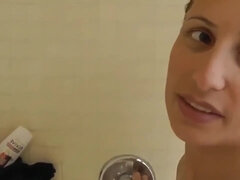 Smuk, Stor pik, Store bryster, Brunette, Klassisk, Orgasme, Pov, Bryster