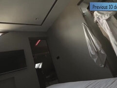 Day 11 - Step Mom Share Bed In Hotel Room With Step Son Surprise Fuck Creampie For Step Mother