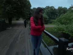 Tyłek, Duży tyłek, Brunetka, Głebokie gardło, Hd, Na wolnym powietrzu, Publiczny, Cycki