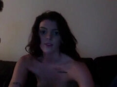 Amatoriale, Brunetta, Hardcore, Fatto in casa, Cavalcando, Ragazza, Tette, Webcam