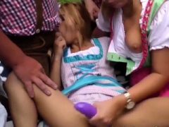 Na obličej, Gangbang, Německé, Hd, Venku, Uniforma