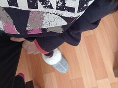 18, Amatör, Par, Lesbisk, Mogen, Orgasm, Fitta, Tonåring