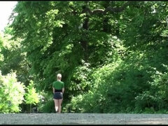 Hot Kinky In Milf Shows Her Big Boobs In Public Park