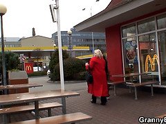 お尻, 美人, ブロンド, 巨乳な, 熟年, 淫乱熟女, オマンコ, 現実