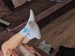 The Guy Came Out of the Shower with a Boner, Came up to Me and Fucked Me in the Mouth, After Which He Fucked Me and I Came