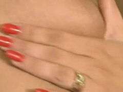 Rumpa, Stor stjärt, Stora tuttar, Blondin, Ansiktsbehandling, Kök, Vintage