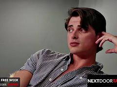 항문, 큰 음경, 오랄섹스, 게이, 핸드잡, 하드코어, 근육, 문신