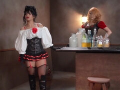 Svart, Brunette, Barmfager, Sperm skott, Feit, Uniform, Kone, Konebytte