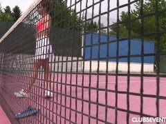 Brunette brune, Club, Européenne, Masturbation, De plein air, Rasée, Solo, Adolescente