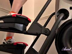 AuntJudys - Working Out With Busty 64yo GILF Katie Wish