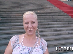 Rumpe, Stor rumpe, Blond, Kukk suging, Hardcore, Hd, Moden, Utendørs