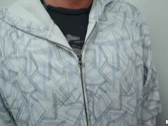 Blond, Kukk suging, Bil, Sperm skott, Pikk, Bakfra, Naturlige bryster, Realitet