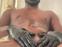 Amateur, Negro, Papá, Masturbación, Solo