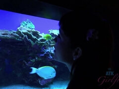 Pompino, Brunetta, Papà, All'aperto, Piercing, Pubblico, Figa, Tette