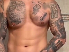 Amatör, Sperma shot, Fetisch, Onani, Solo, Tatuering