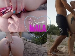 Amateur, Culo grande, Bikini, Mamada, Semen en la boca, Latina, Al aire libre