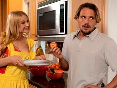 Blondin, Fingering, Slick, Fitta, Mager, Strippning, Trekant, Tuttar