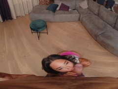 Avsugning, Brunett, Hd, Naturliga tuttar, Verklighet, Rakad, Tatuering