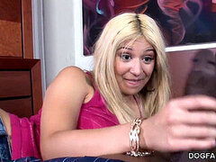 Duży kutas, Czarny, Obciąganie, Drobna, Nastolatki