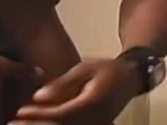 Schwarz, Spermaladung, Schwul, Masturbation, Solo, Vintage