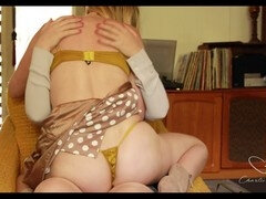 Freckled redhead Kim Cums and Charlie Forde get lost in a make-out session