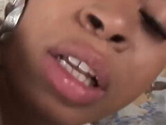 Inked Ebony Beauty with Big Round Ass Gets Fucked Passionately